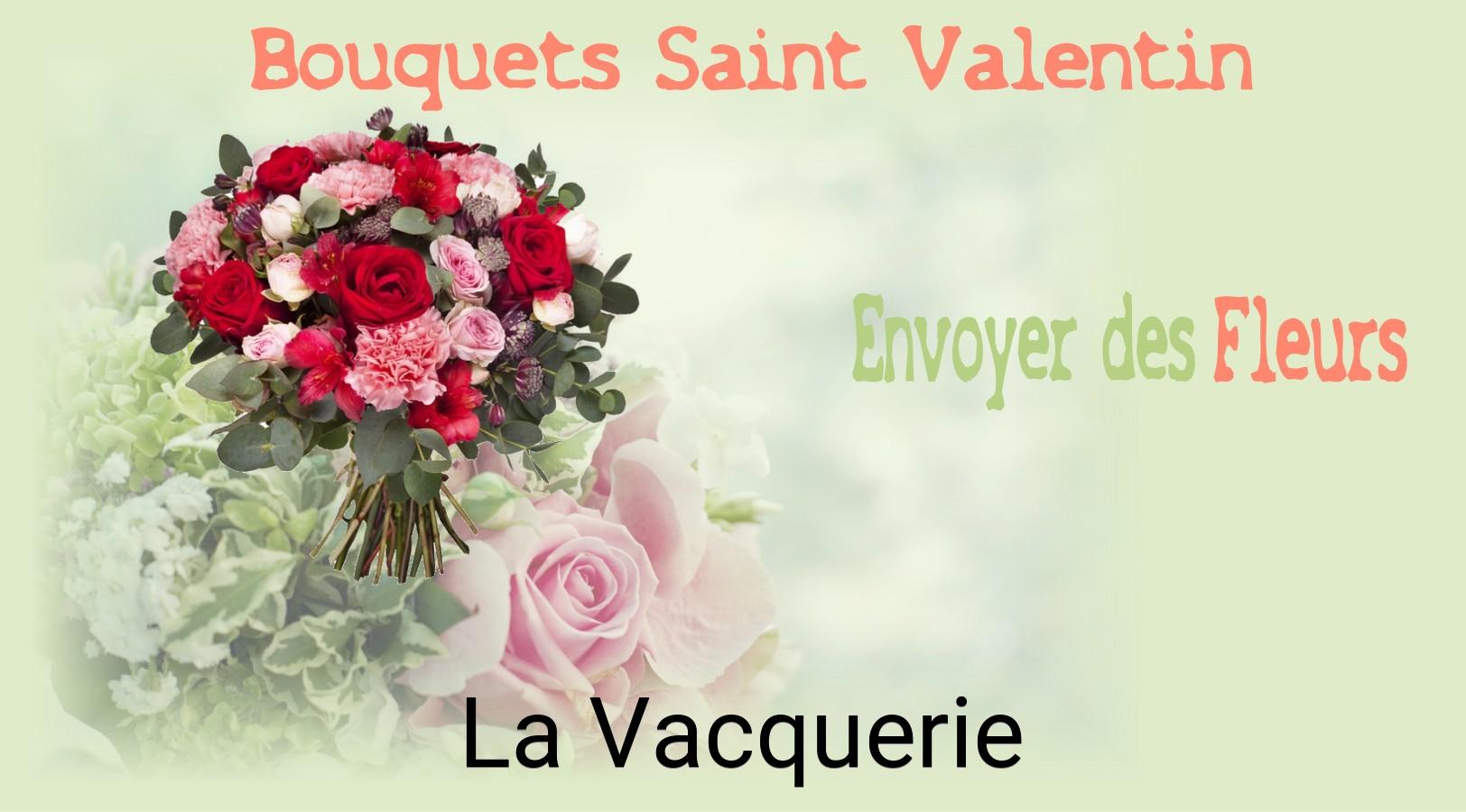 Roses de Saint-Valentin livrées à La Vacquerie